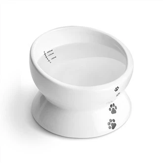 Lindos cuencos de cerámica para perros para comer lentamente