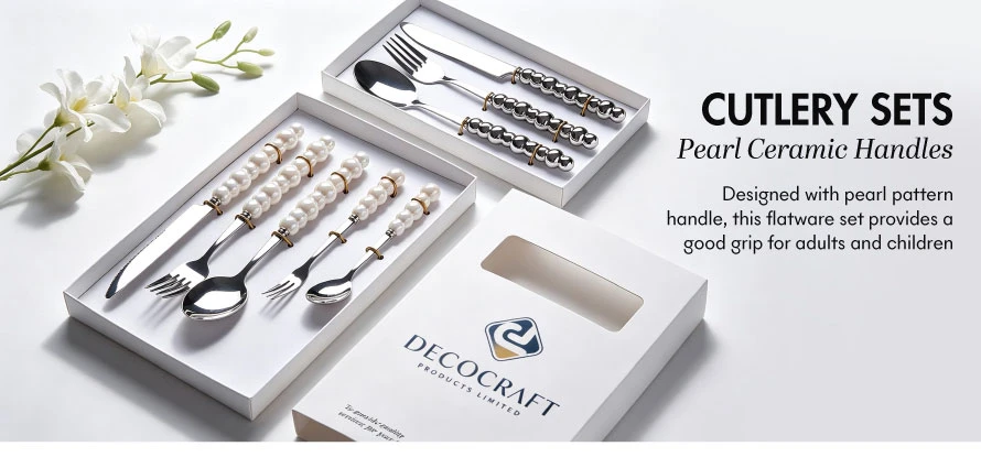 ceramic handle cutlery set 1