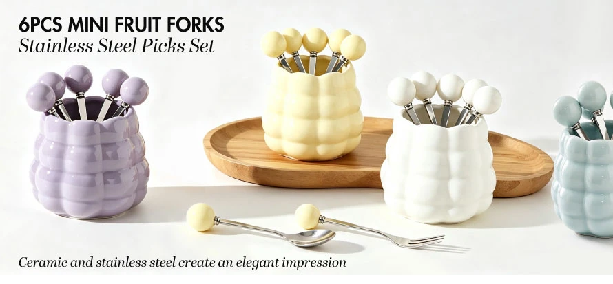 ceramic jar with small forks01
